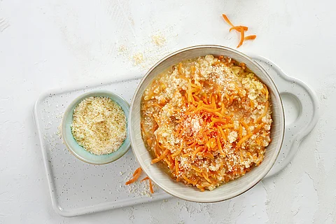 Kokos-Möhren-Porridge