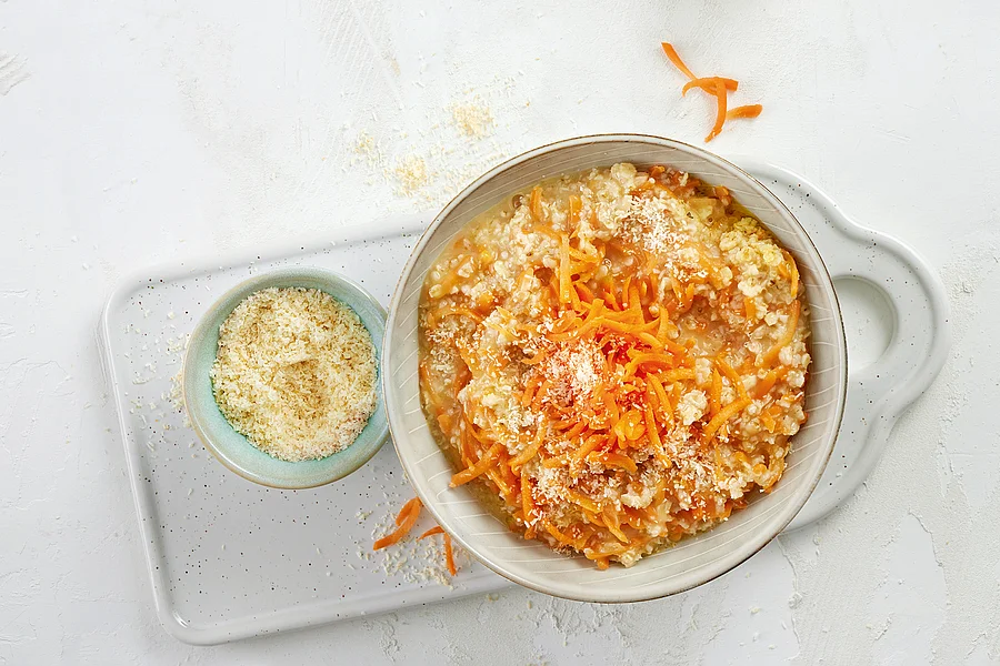 Kokos-Möhren-Porridge
