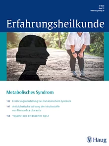 Cover: Erfahrungsheilkunde 3/2023