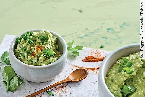 Avocadocreme mit Koriander