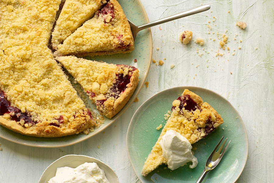 Himbeer-Shortbread