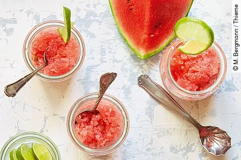 Sizilianische Melonen-Granita