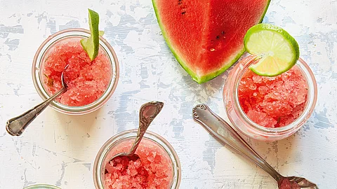 Sizilianische Melonen-Granita