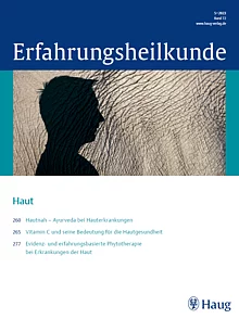 Cover: Erfahrungsheilkunde 5/2023