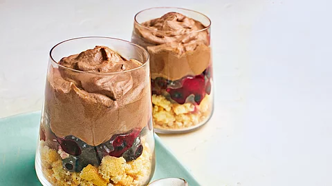 Beeren-Schoko-Trifle