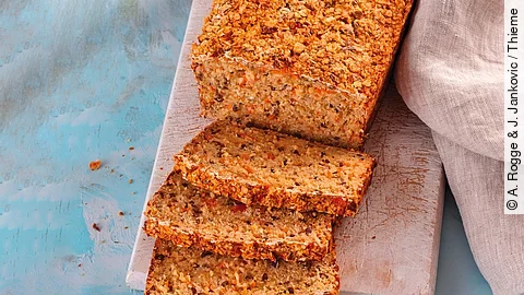 Hafer-Möhren-Quark-Brot