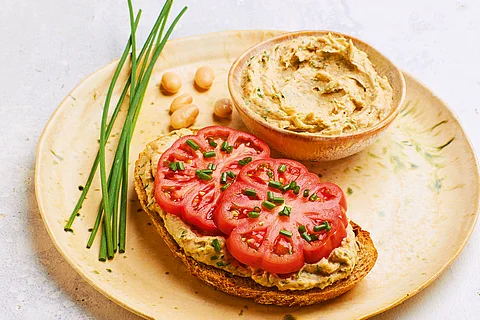 Veganer Kräuterfrischkäse