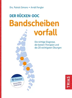 Buchcover: Der Rücken-Doc - Bandscheibenvorfall