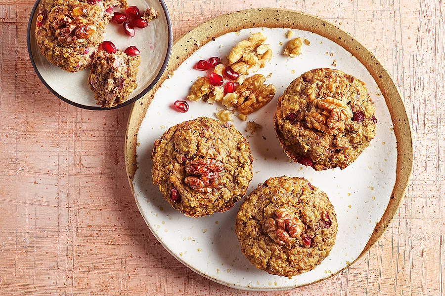 Apfel-Walnuss Muffins