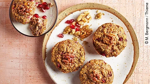 Apfel-Walnuss Muffins