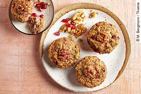 Apfel-Walnuss Muffins