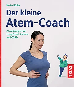 Cover des Taschenbuchs "Der kleine Atem-Coach" von Heike Höfler