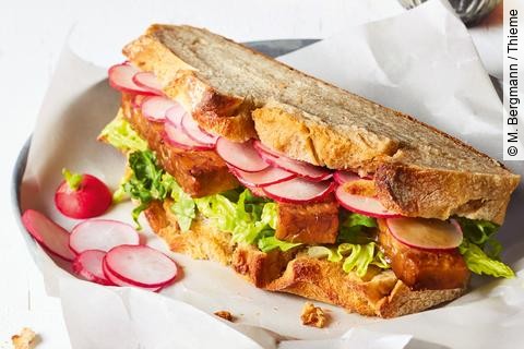 Tempeh-Sandwich