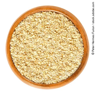 Gomasio in einer Holzschale