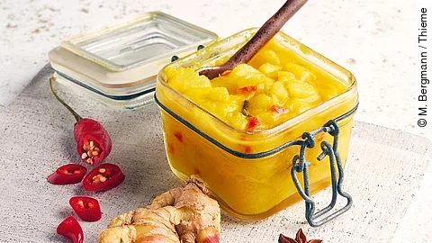 Birnen-Chutney mit Ingwer