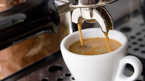 Kaffee, Espresso, Kaffeemaschine, Kaffeetasse