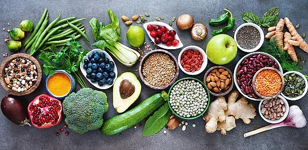 Gesunde Lebensmittel, Obst, Gemüse