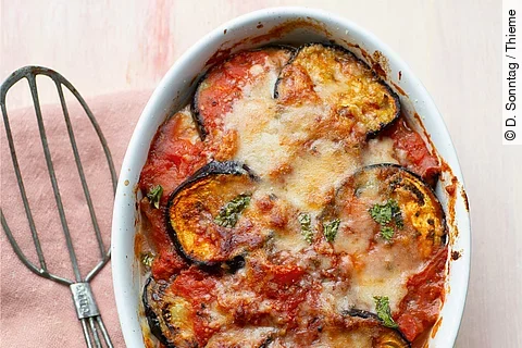 Parmigiana (Auberginen-Auflauf)