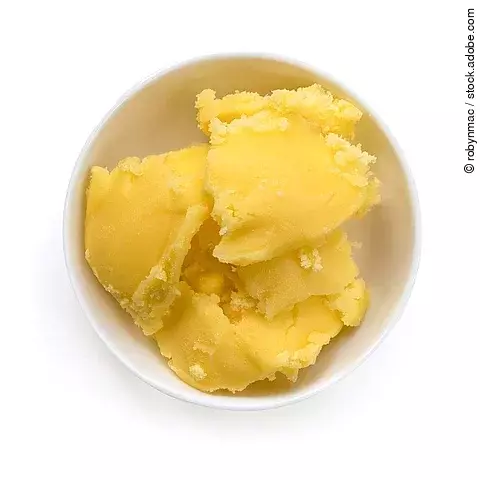 Ghee, Schüssel weiß