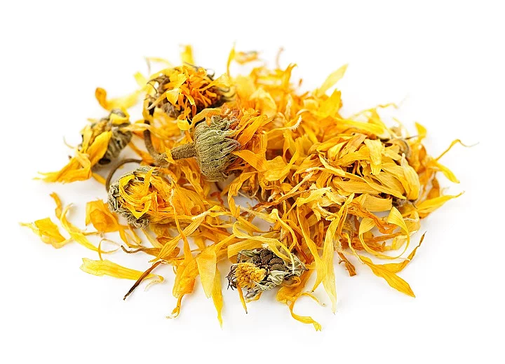 Ringelblume, Calendula, Blütenblätter, getrocknet