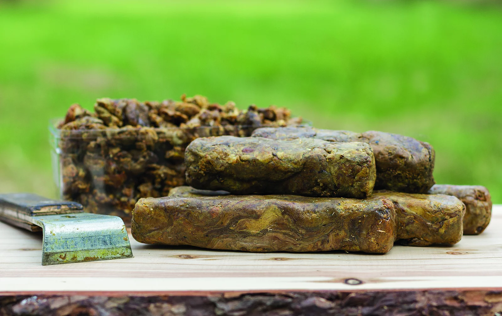 Geerntete Propolis
