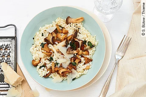 Waldpilzrisotto