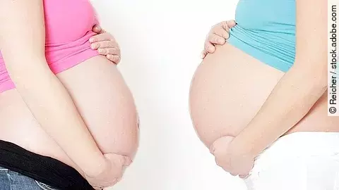 Zukunft und Sicherheit Schwangerschaft, Babybauch