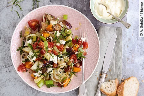 Gemüse­ Grillpfanne