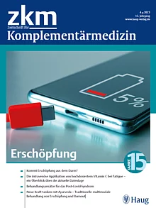 Cover Zeitschrift für Komplementärmedizin 4/2023