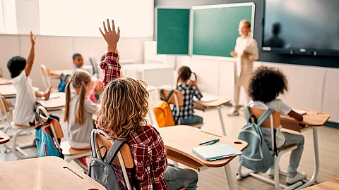 Schüler*innen in Schule