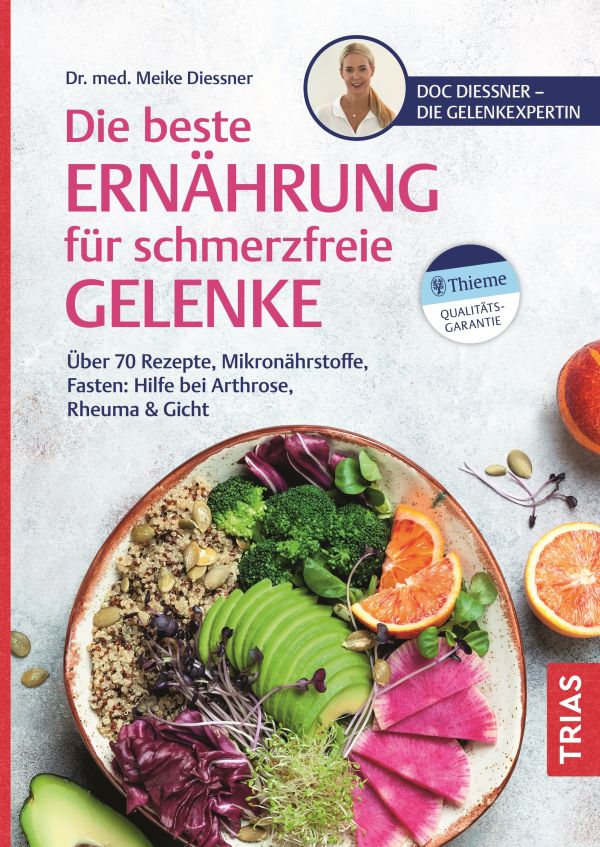 Buchcover Die beste Ernährung für schmerzfreie Gelenke von Meike Diessner